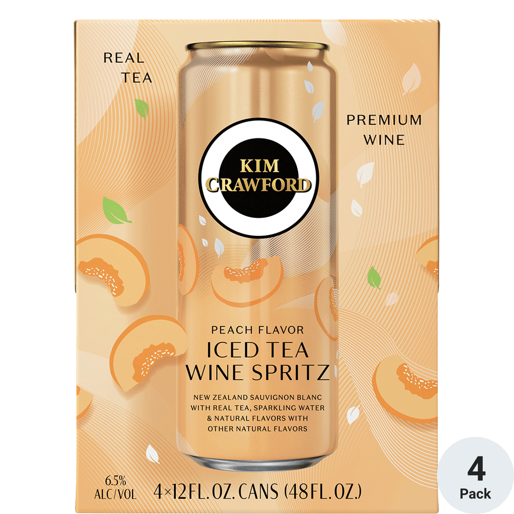 Kim Crawford Peach Iced Tea Wine Spritz