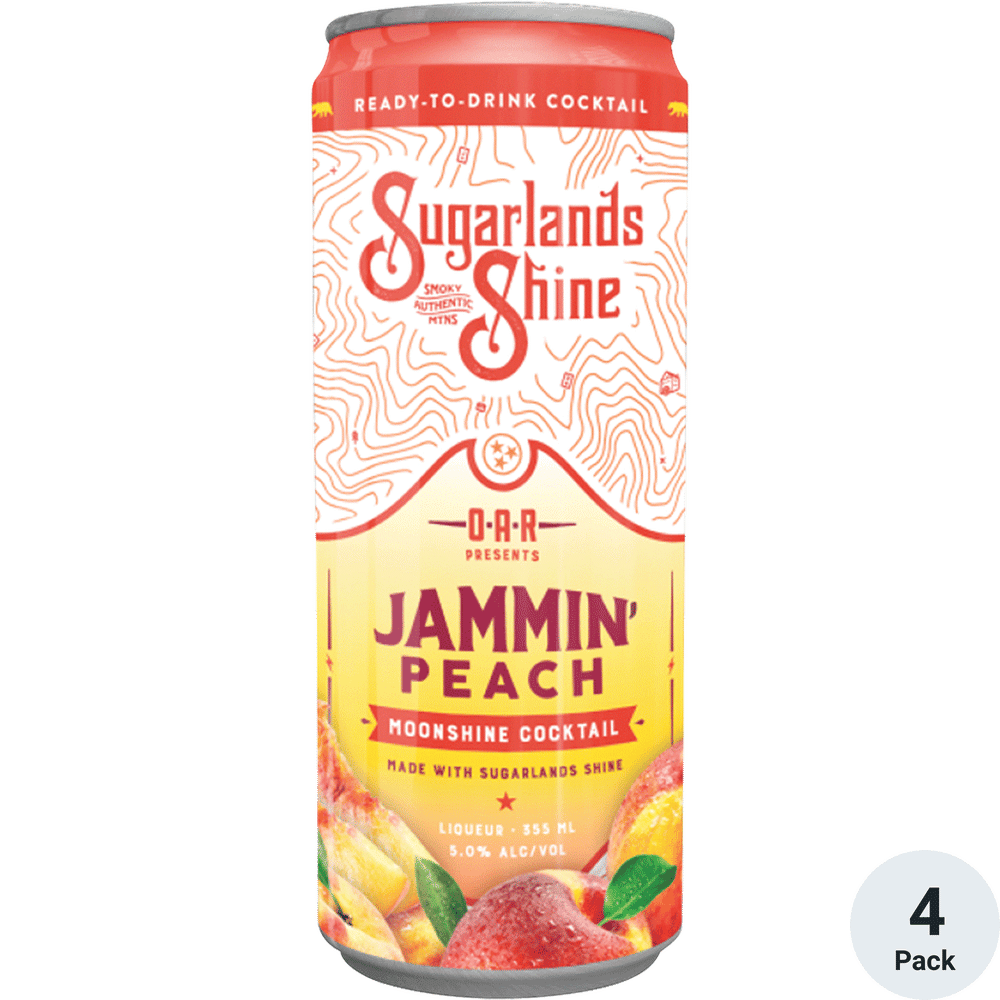 Sugarlands Shine OAR Jammin Peach Moonshine Cocktail | Total Wine
