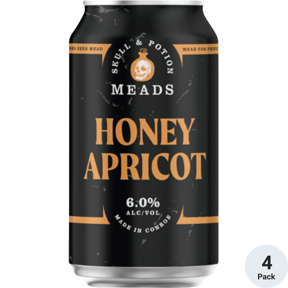 Skull and Potion Honey Apricot