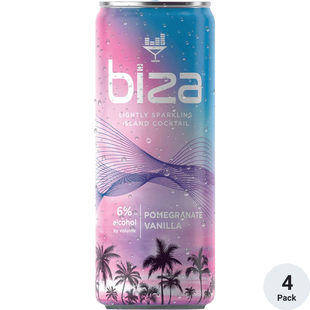 Biza Cocktails Pomegranate Vanilla | Total Wine & More