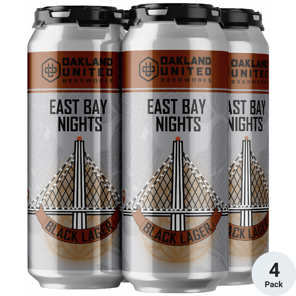 Oakland United East Bay Nights Black Lager