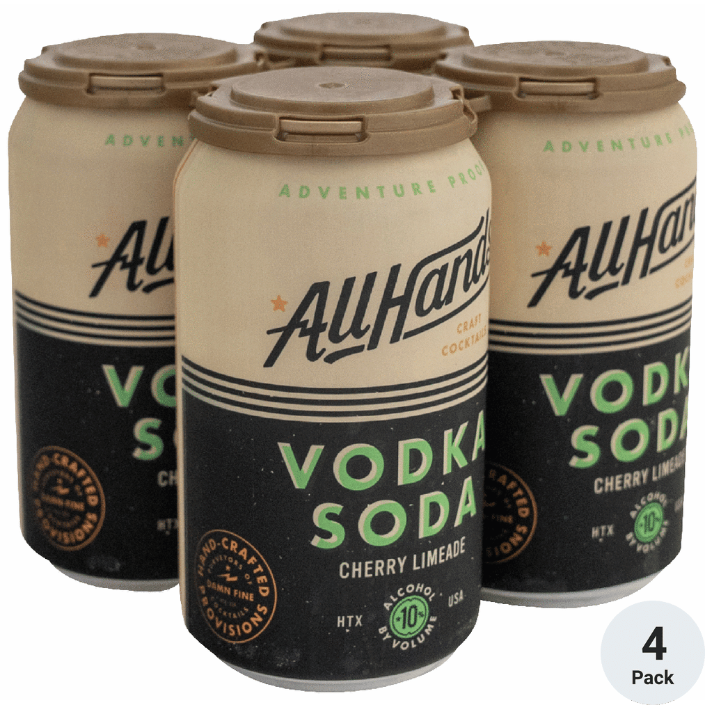 All Hands Vodka Soda Cherry Limeade