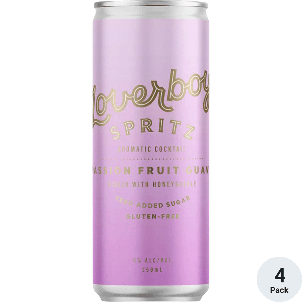 BOОWY「INSTANT　LOVE」 Loverboy Strawberry Lemonade Sparkling Hard Tea 6pk 12oz Can