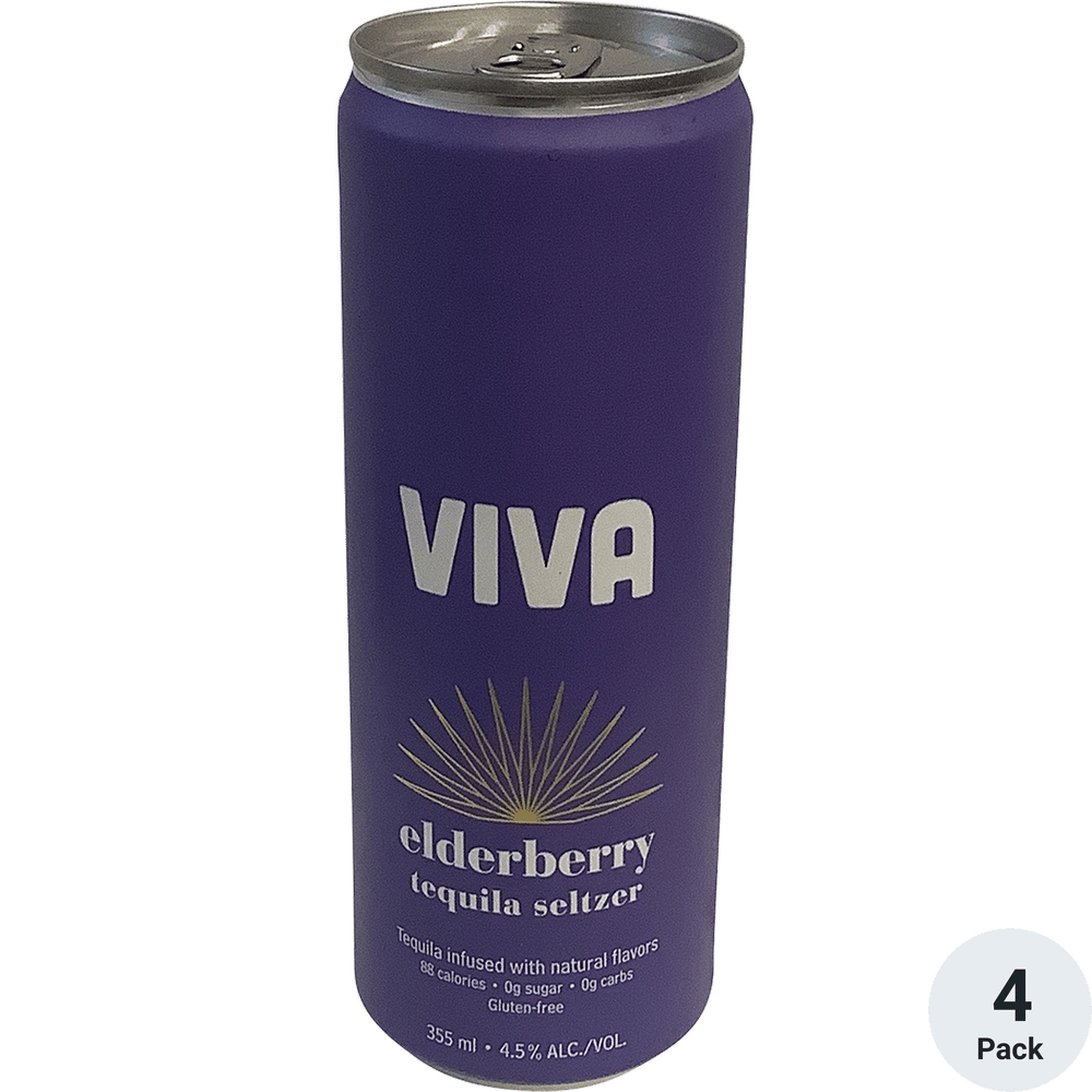 VIVA Elderberry Tequila Seltzer