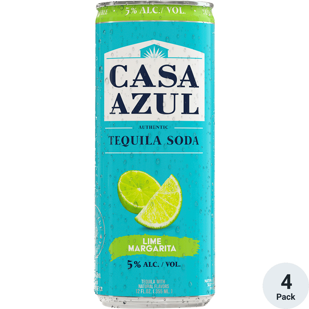 Casa Azul Lime Margarita Tequila Soda