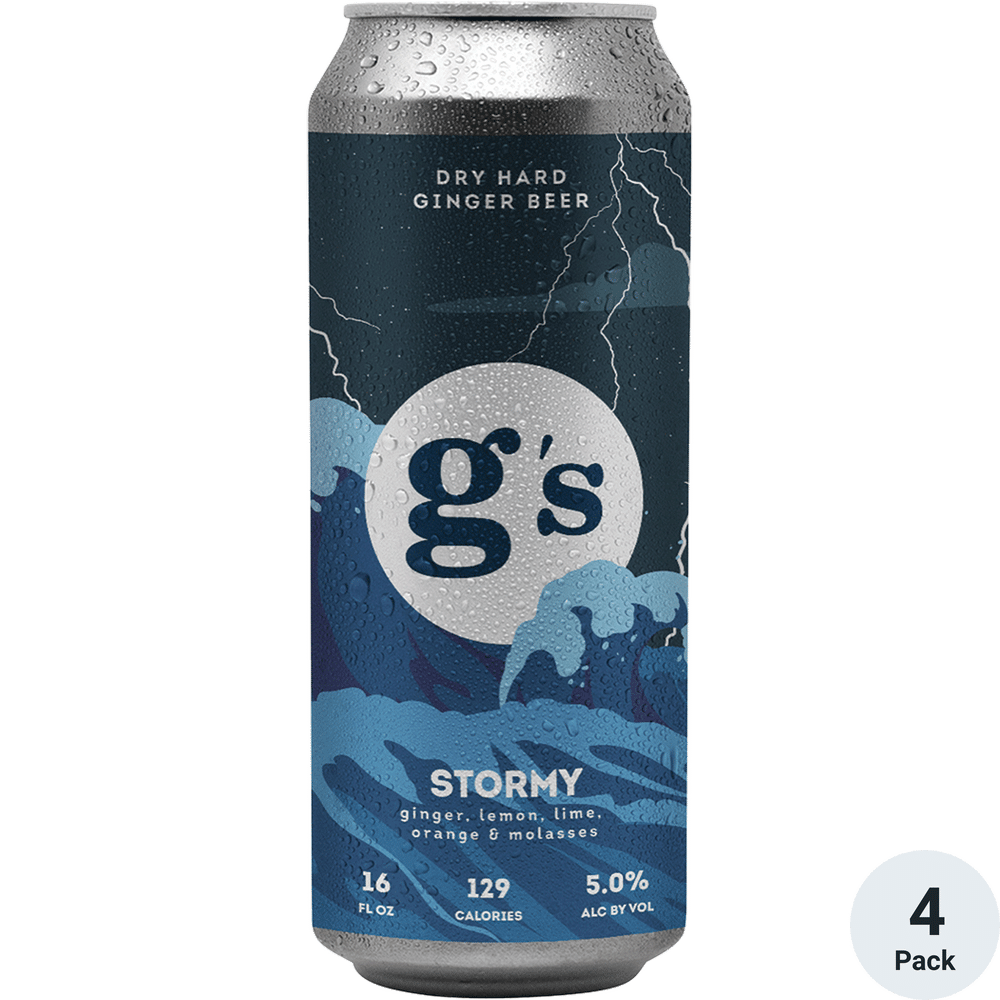 G's Ginger Beer Stormy 4pk-16oz Cans