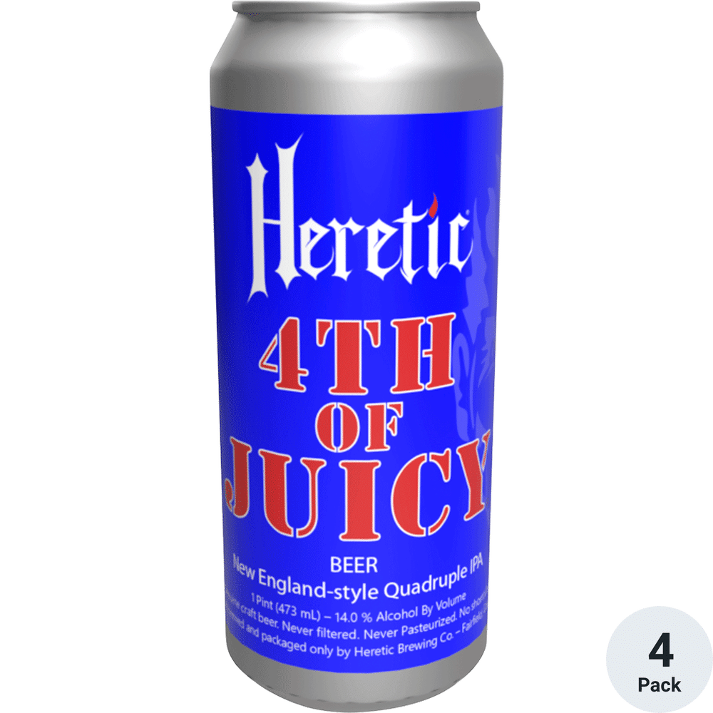 Heretic 4th Of Juicy 4pk-16oz Cans