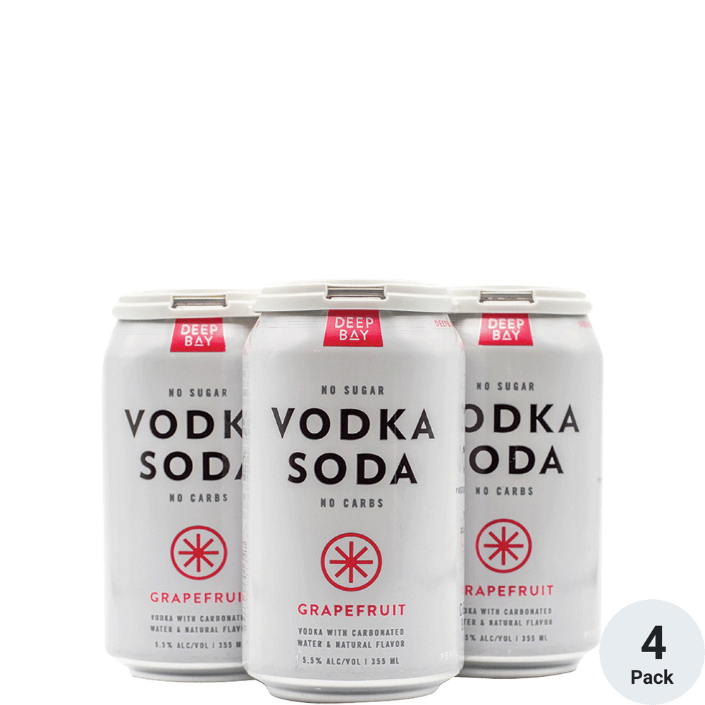 Deep Bay Grapefruit Vodka Soda Total Wine & More