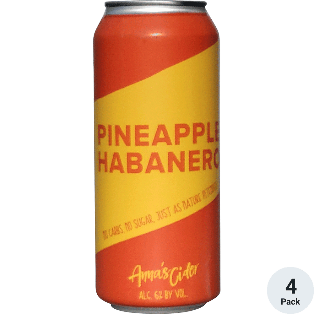 Anna's Pineapple Habanero Cider Total Wine & More