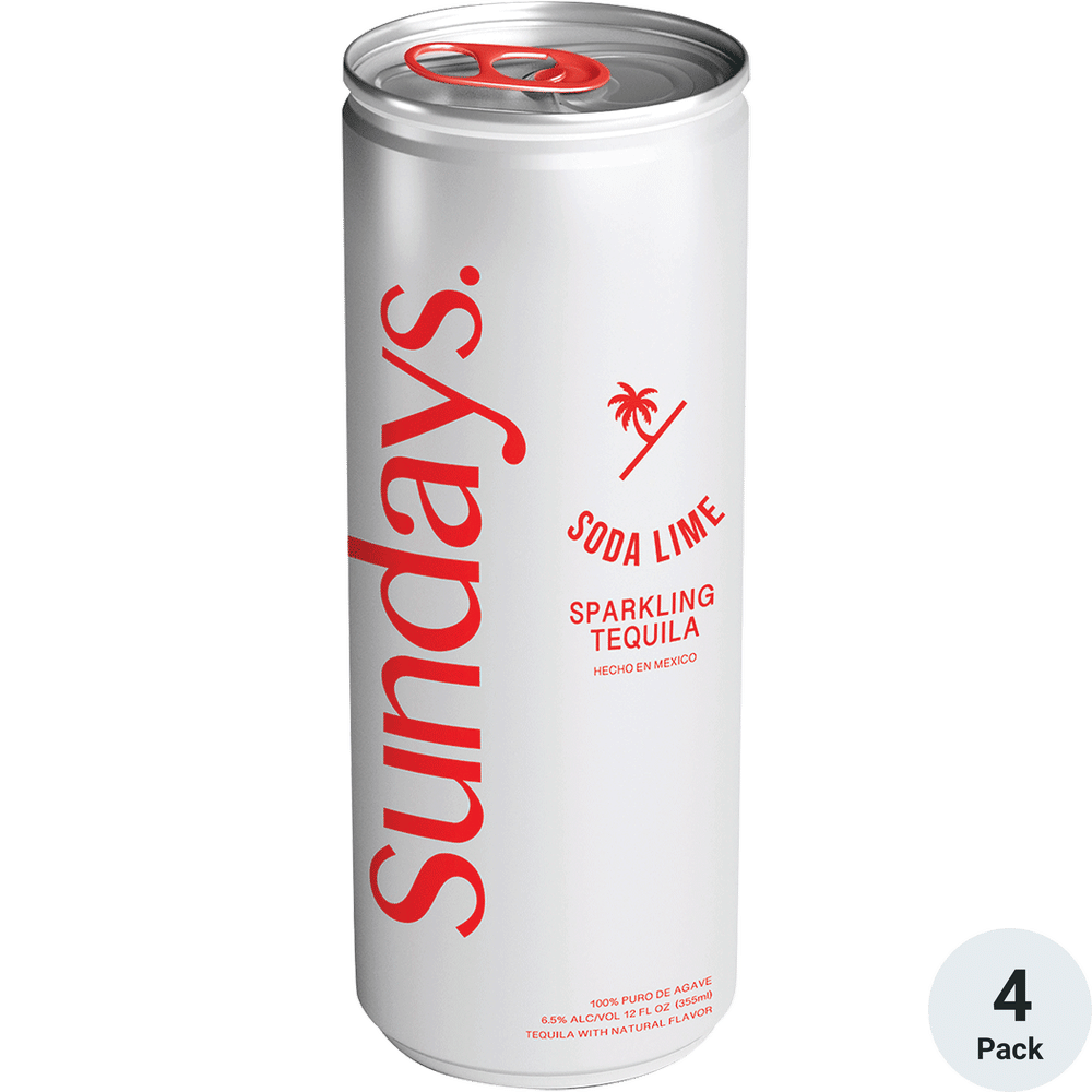 Sundays Sparkling Lime Tequila Total Wine & More