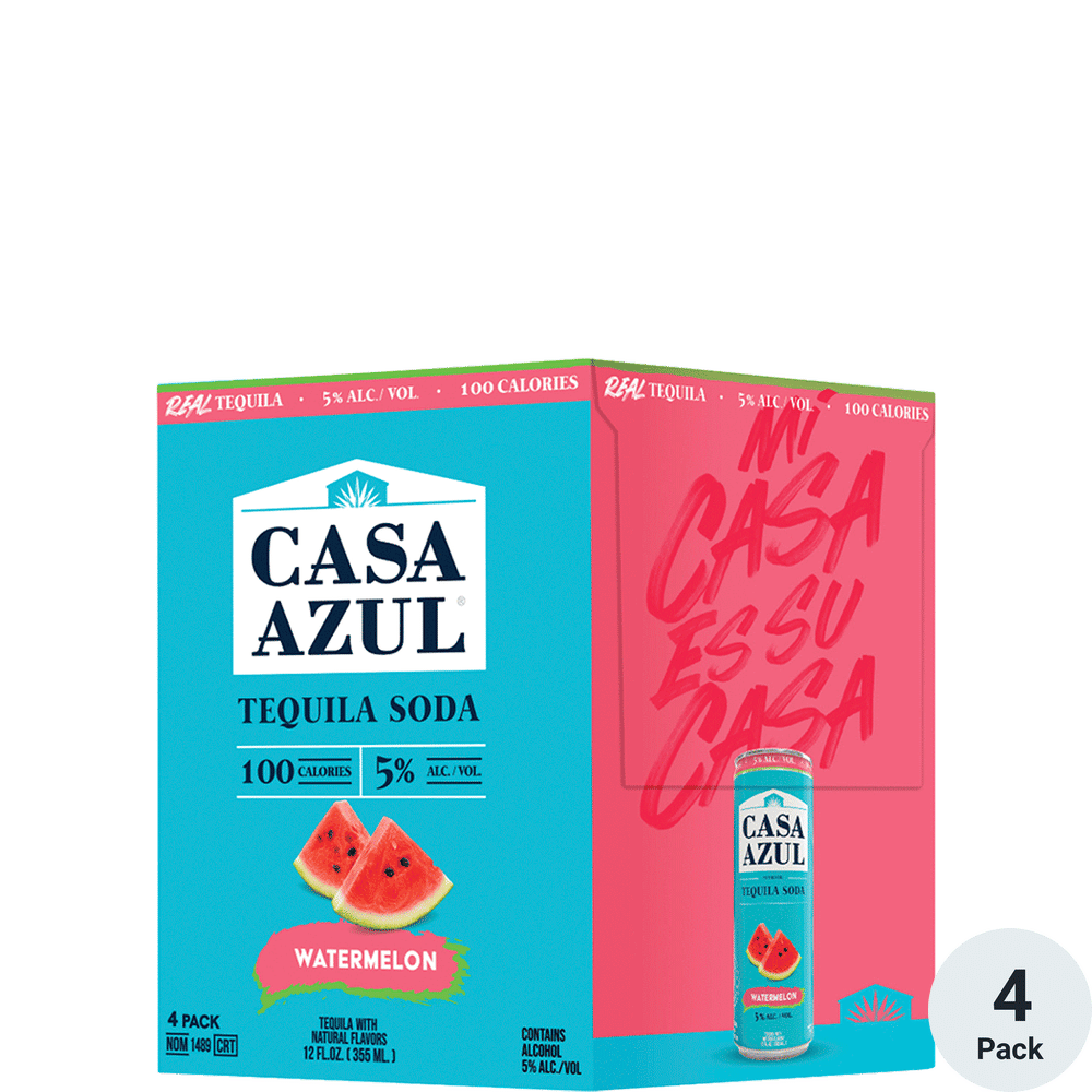 Casa Azul Watermelon Tequila Soda Total Wine & More