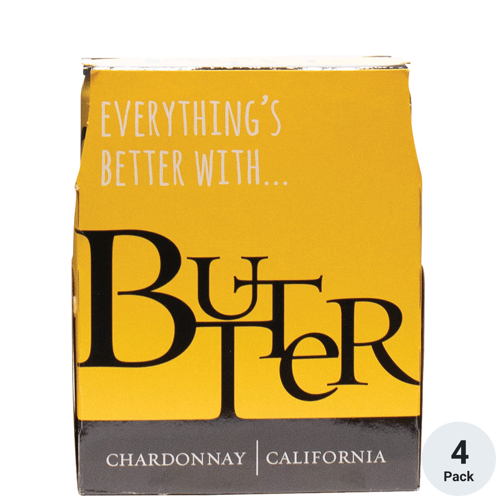 Butter Chardonnay 4pk-250ml Cans