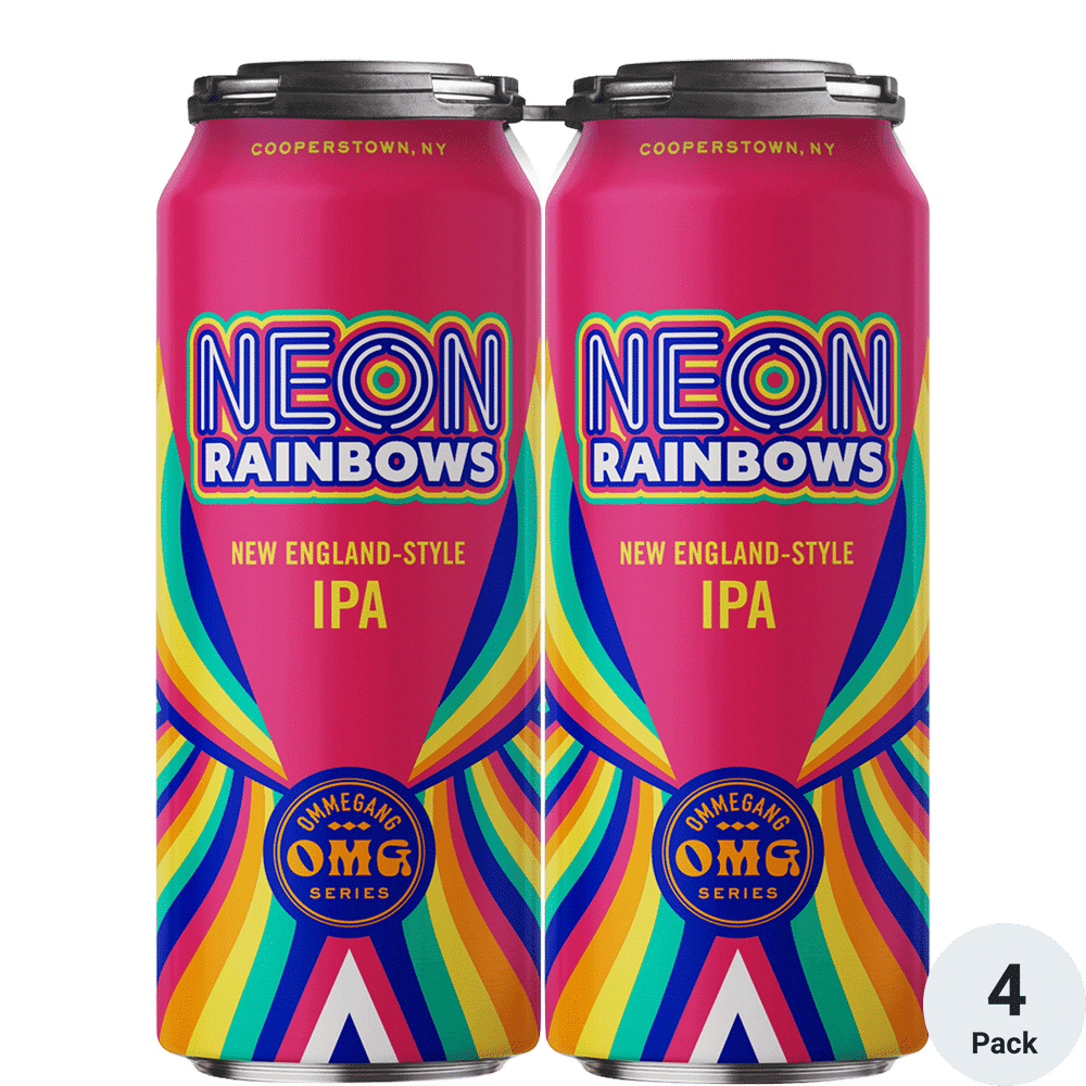Ommegang Neon Rainbows 4pk-16oz Cans