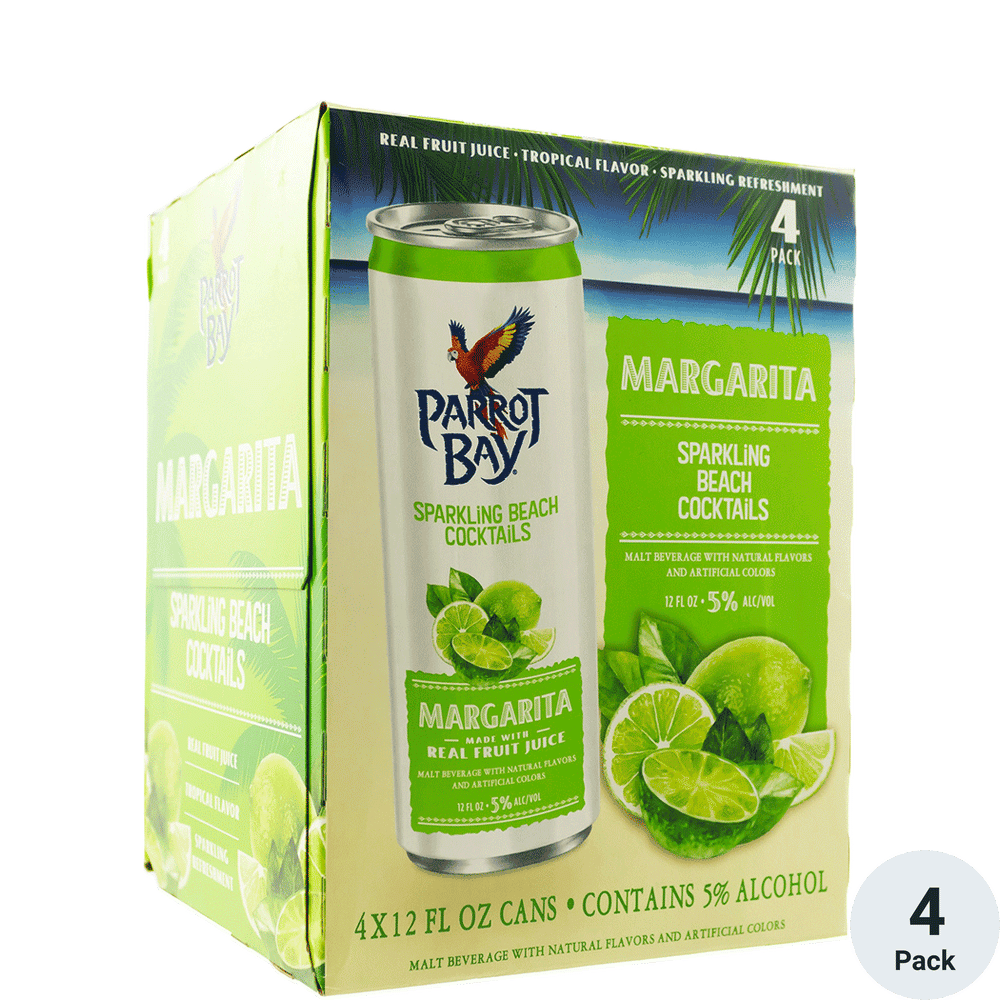 Parrot Bay Sparkling Beach Cocktails Margarita Total Wine & More
