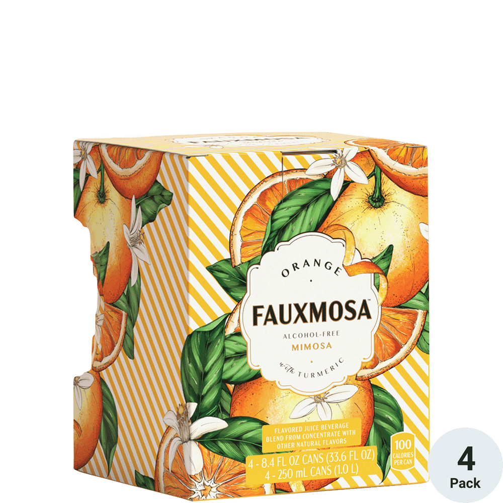 Fauxmosa Orange with Turmeric Non-Alcoholic Mimosa | Total