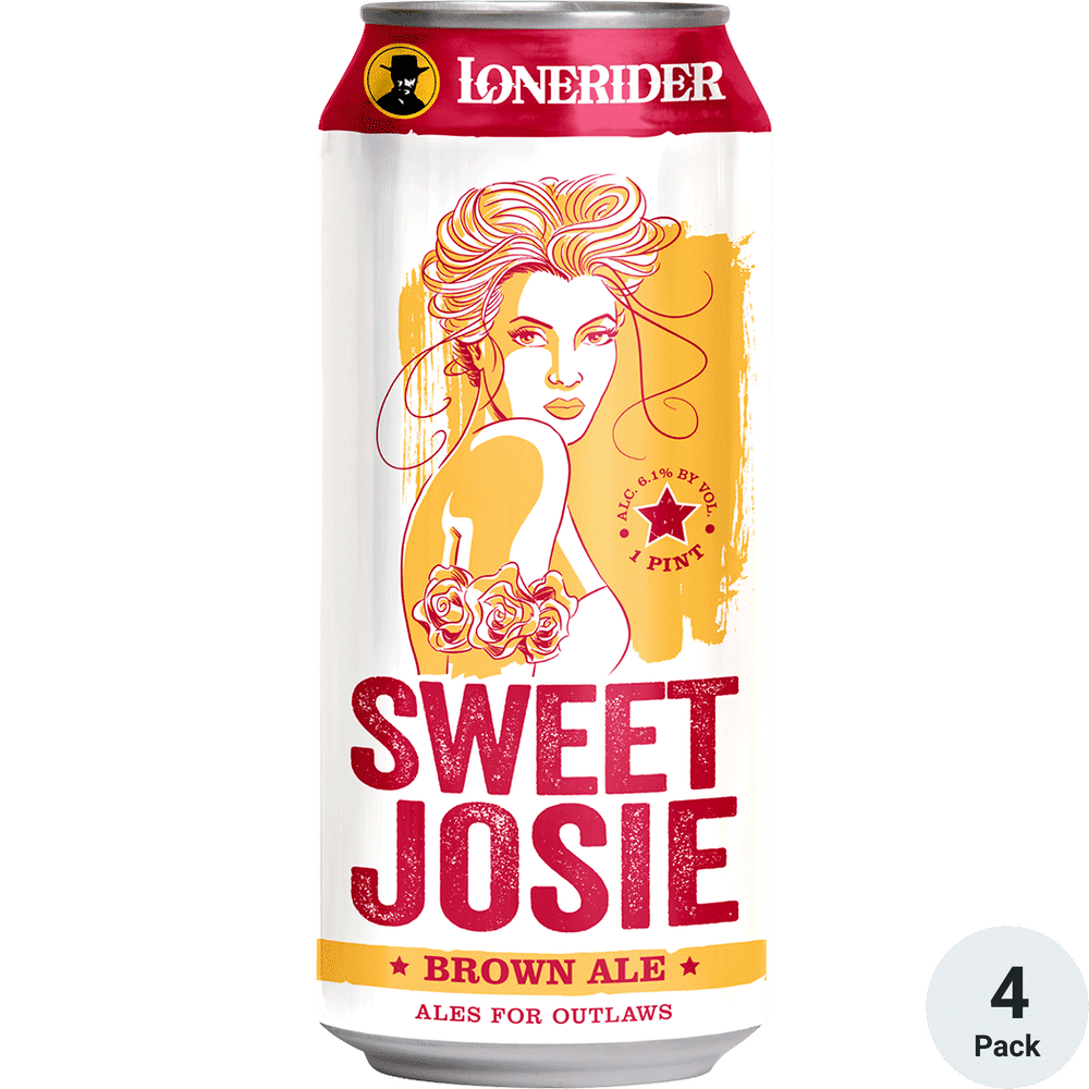 Lonerider Sweet Josie Brown Ale 4pk-16oz Cans