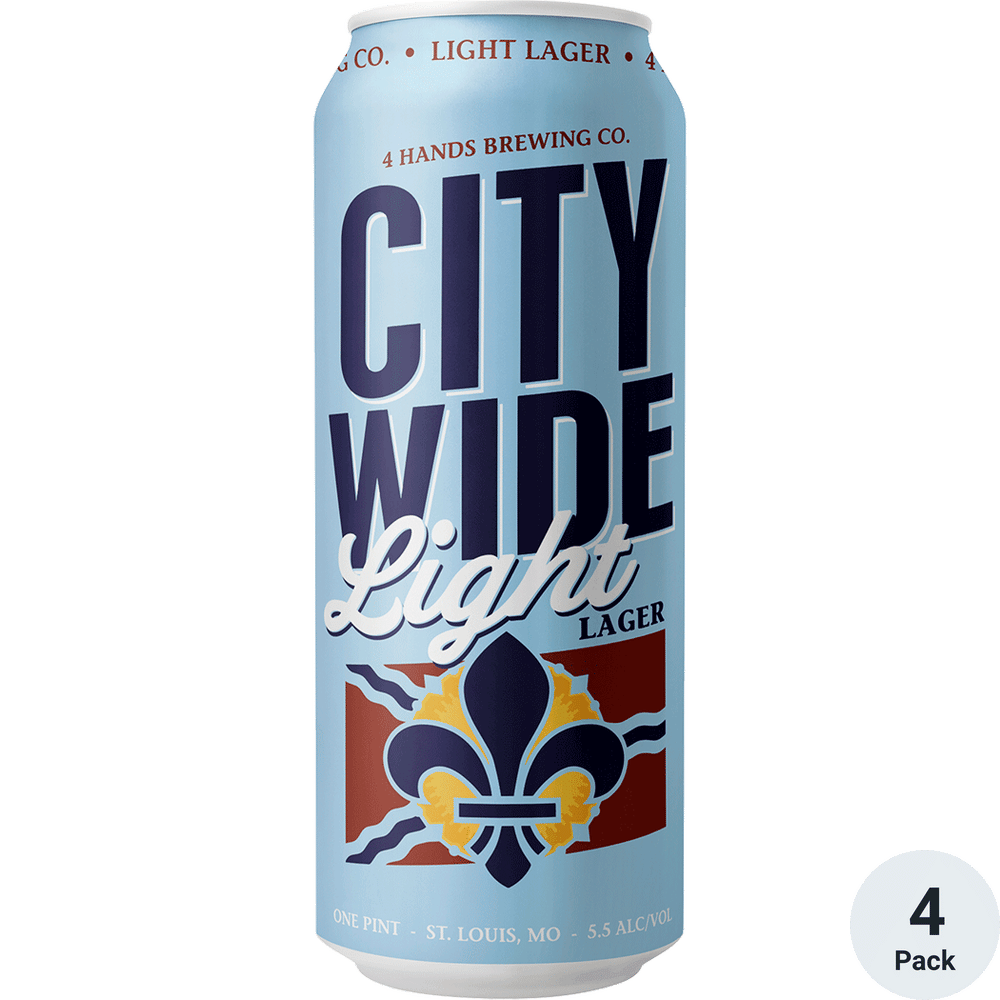 4 Hands City Wide Light Lager Total Wine & More