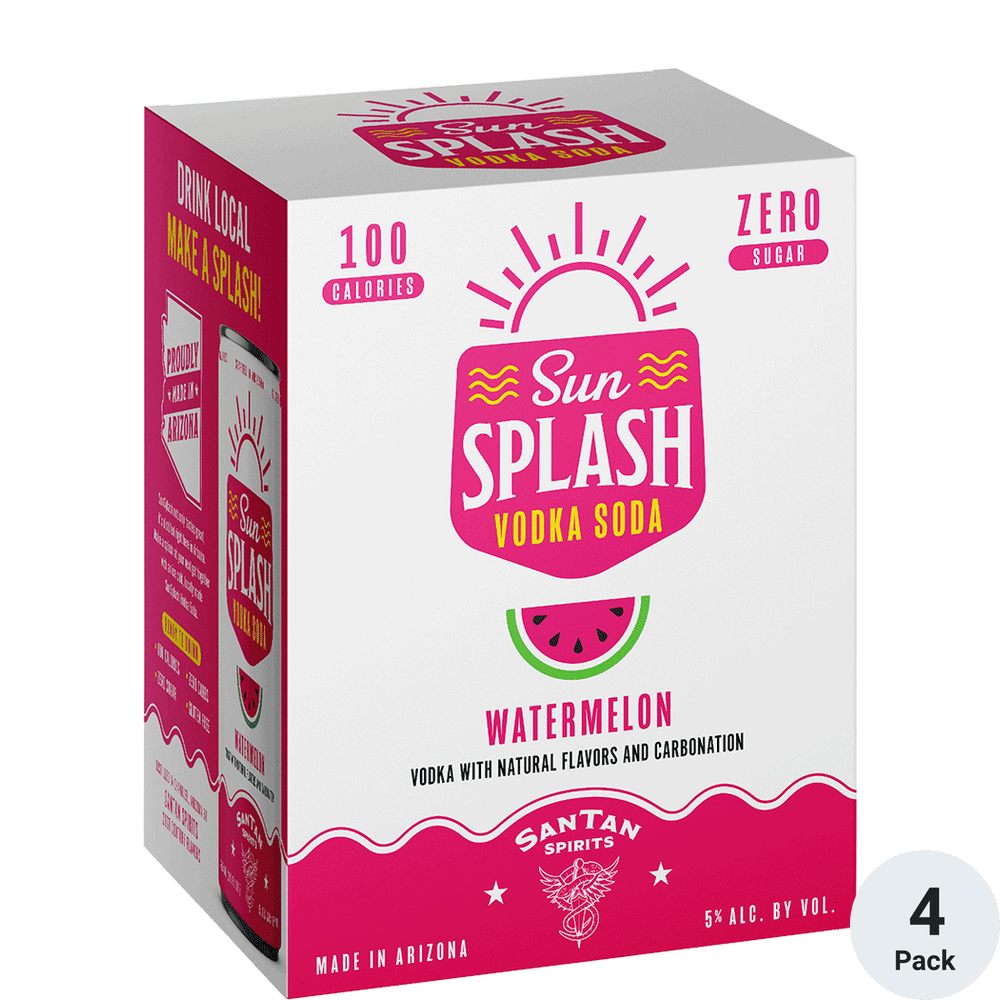 Sun Splash Watermelon Vodka Soda Total Wine & More