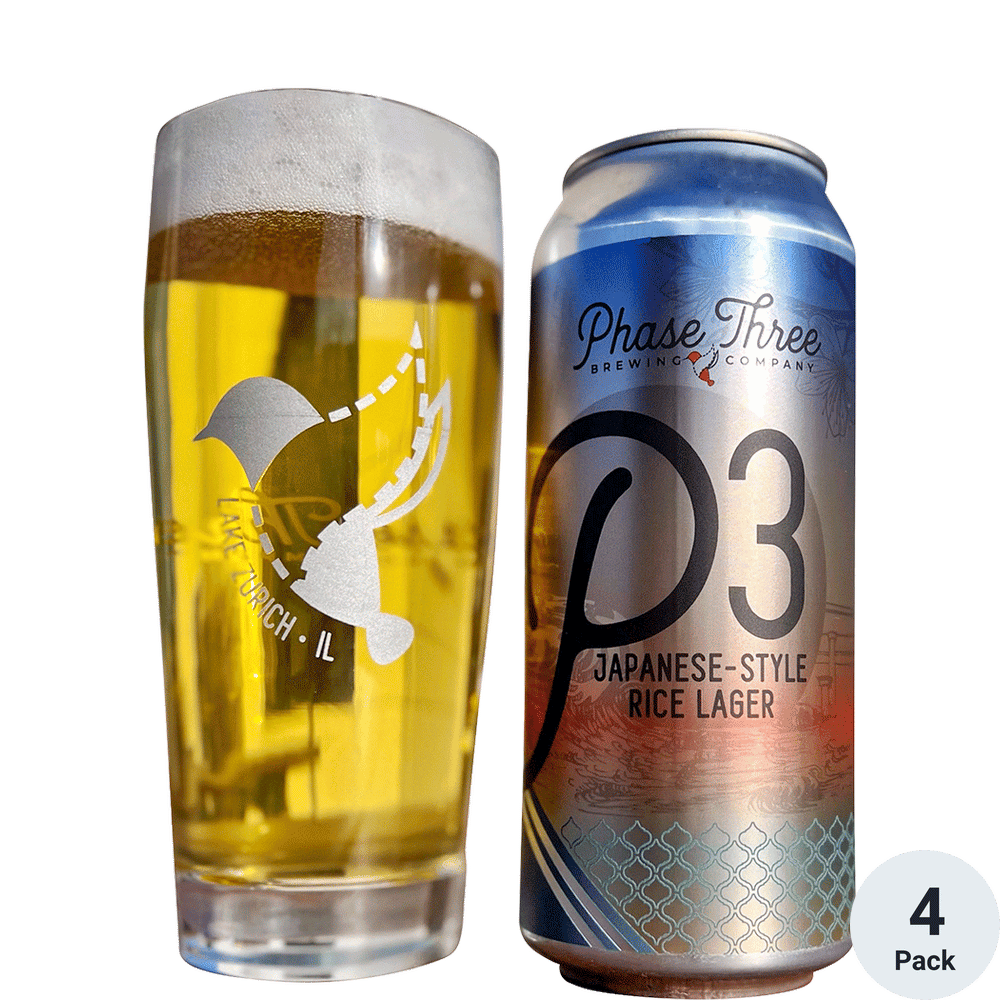 Phase Three Japanese Rice Lager Total Wine & More
