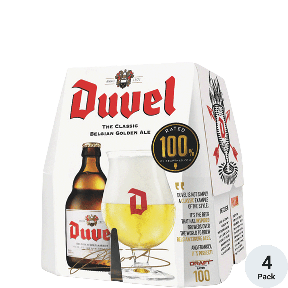 Duvel Belgian Ale 4pk-11oz Btls
