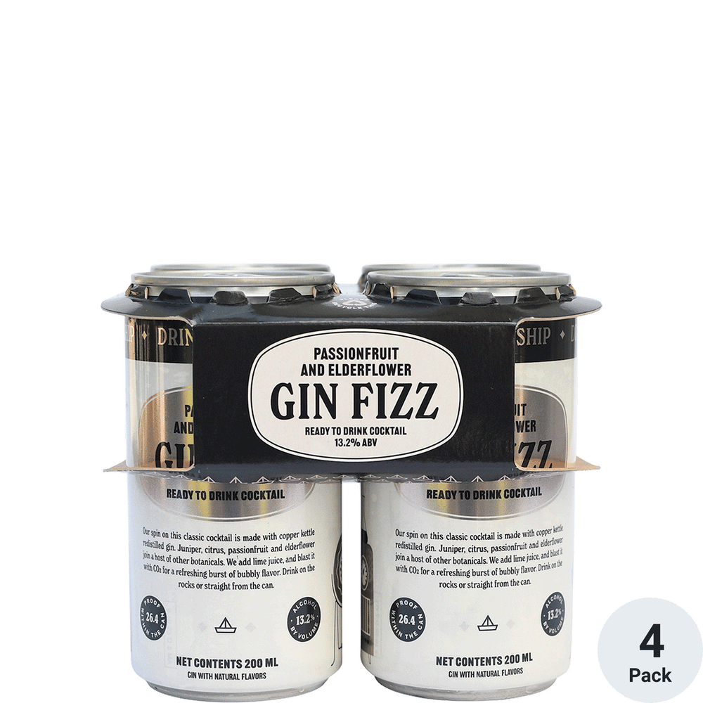 Drinkmanship Passionfruit and Elderflower Gin Fizz Total Wine & More