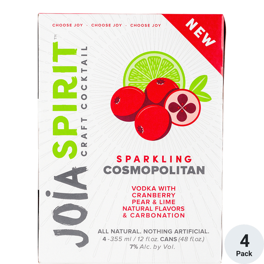 Joia Sparkling Cosmopolitan 4pk-355ml