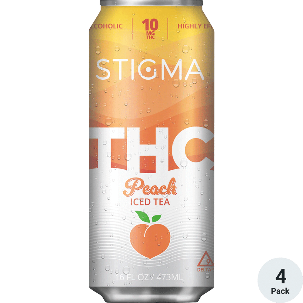 Stigma THC 10mg Peach Iced Tea Total Wine & More