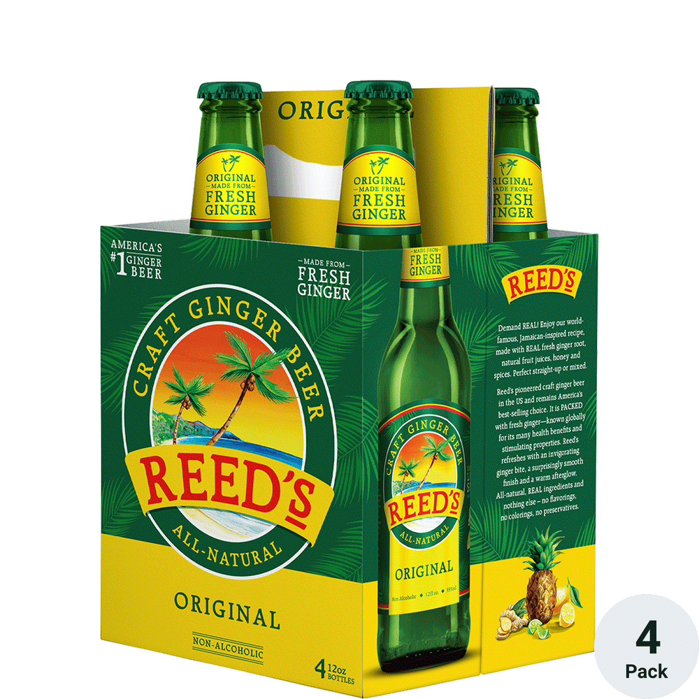 Reeds Ginger Beer, Zero Sugar, Extra HyVee Aisles Online