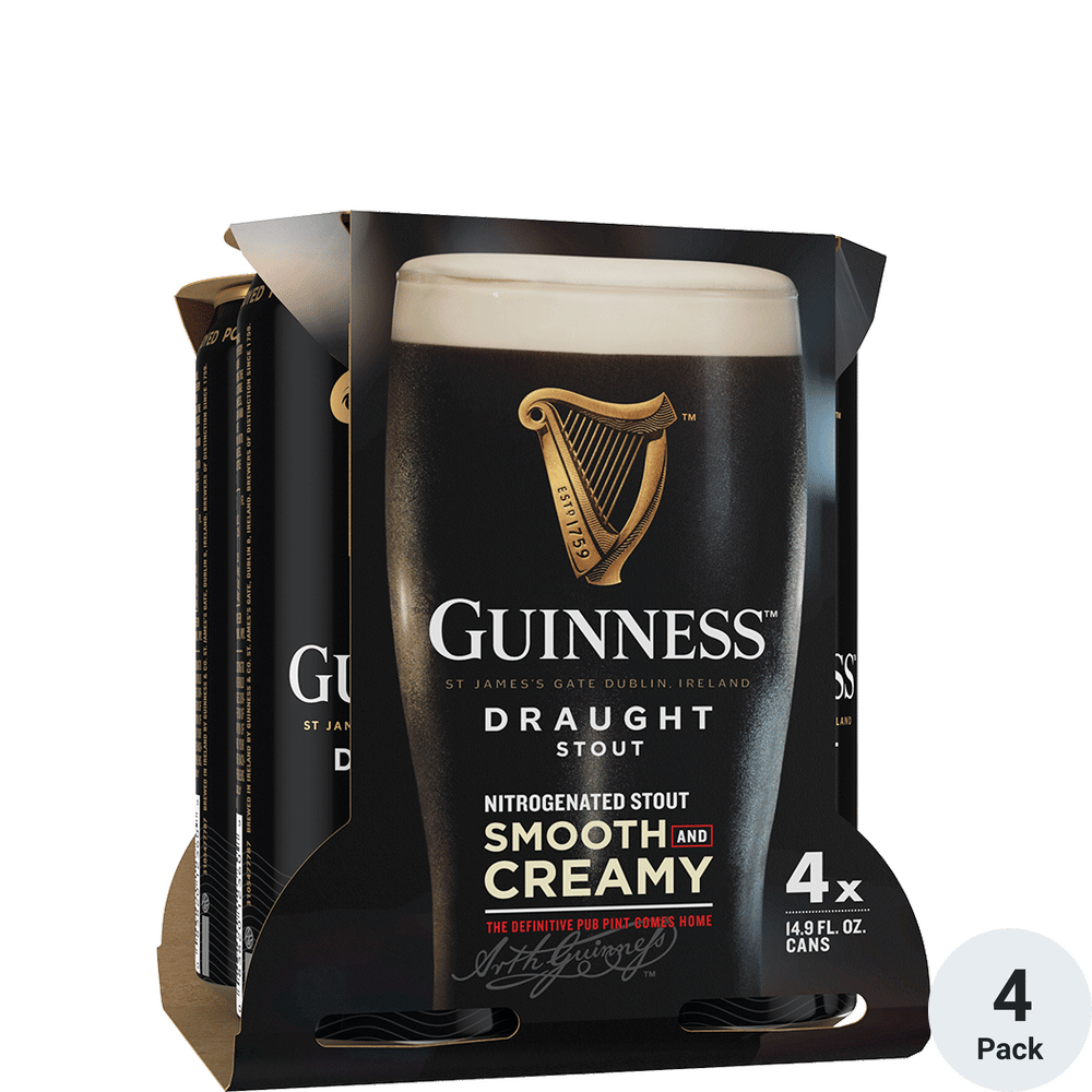 Guinness Draught 4pk-15oz Cans
