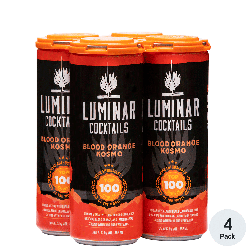 Luminar Bld Orange Kosmo Cocktail 4pk-12oz Cans