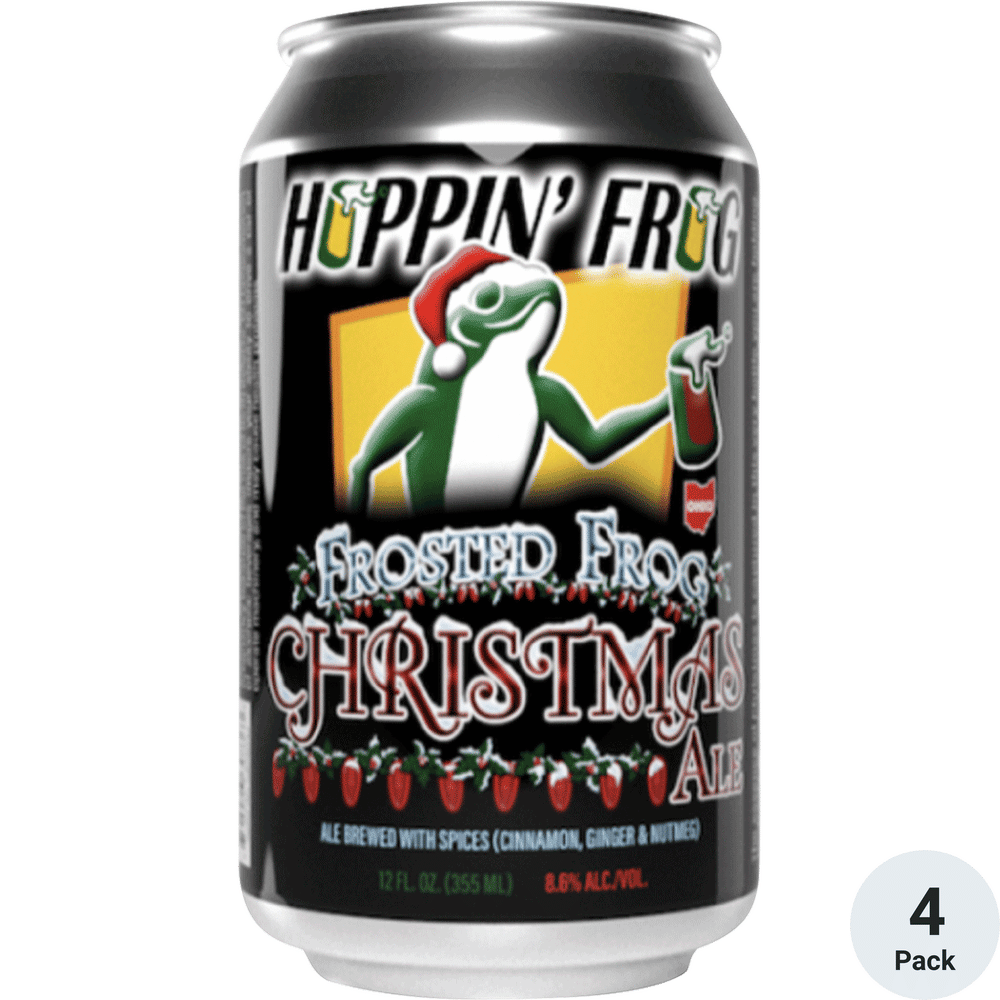 Hoppin Frog Frosted Frog Christmas Ale