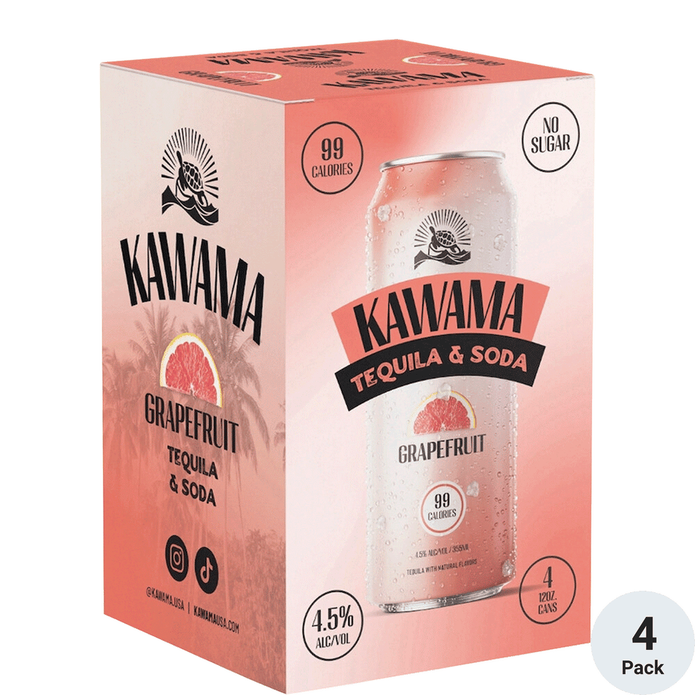 Kawama Grapefruit Tequila & Soda Total Wine & More