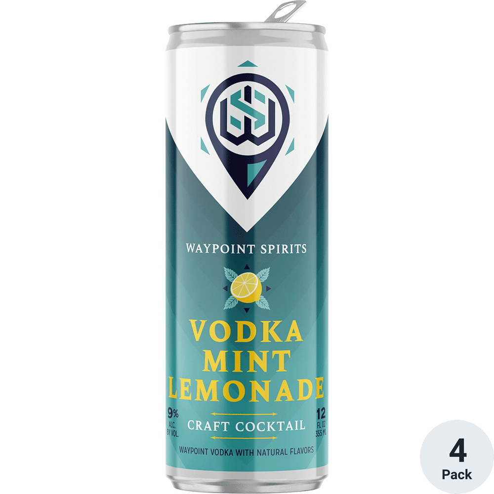 Waypoint Vodka Mint Lemonade Total Wine & More