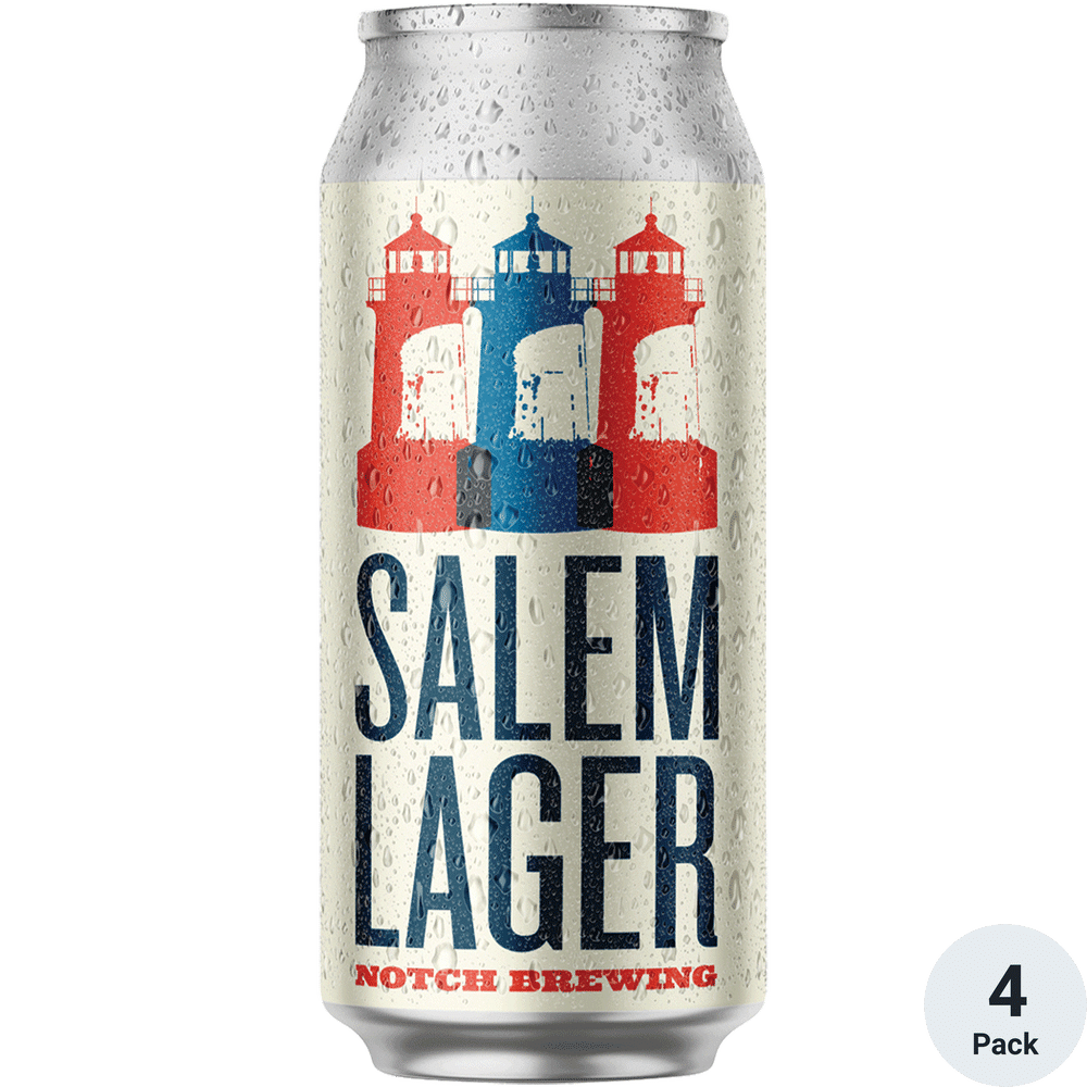 Notch Salem Lager 4pk-16oz Cans
