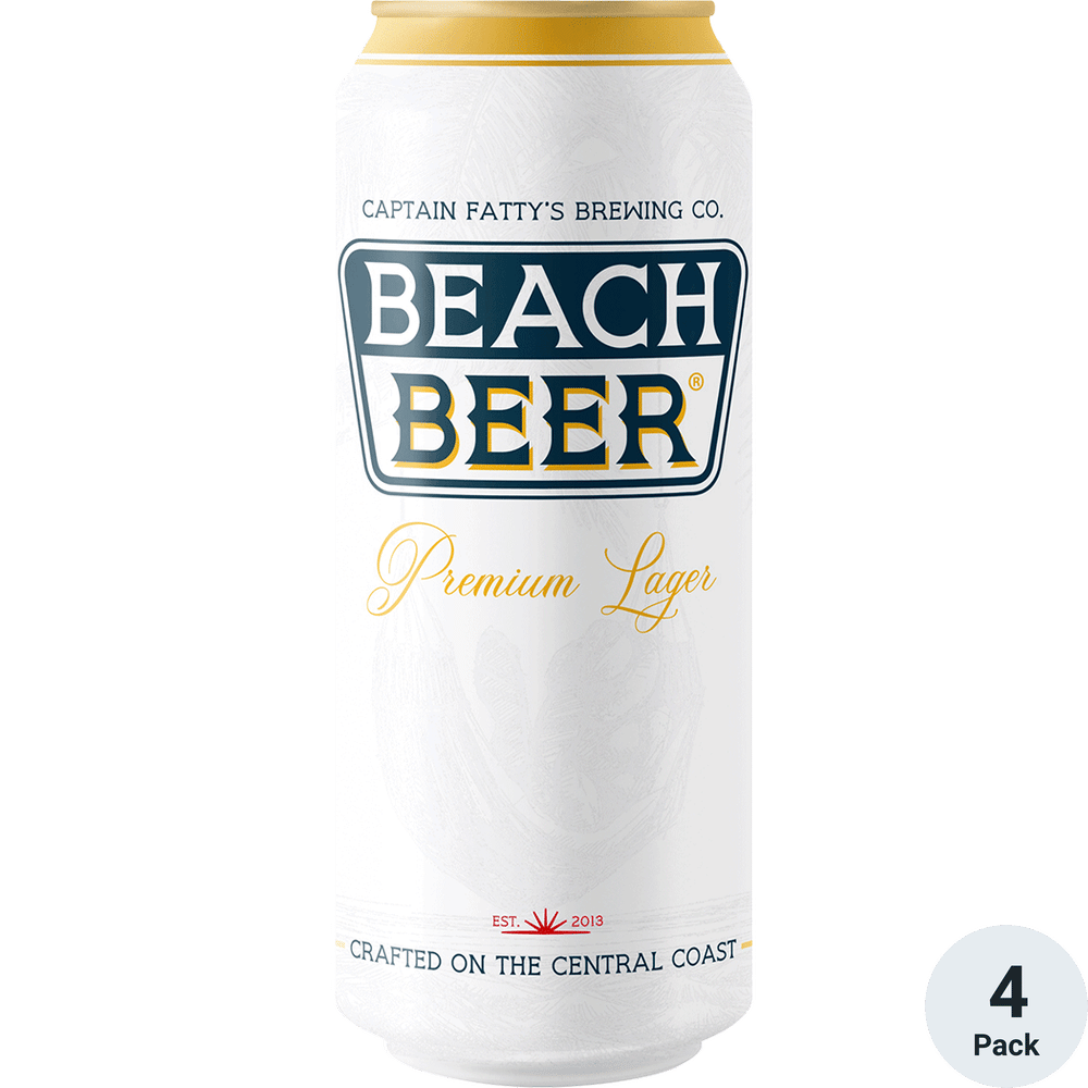 Captain Fattys Beach Beer Lager Total Wine & More