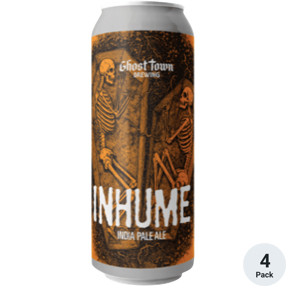 Ghost Town Inhume IPA 4pk-16oz Cans