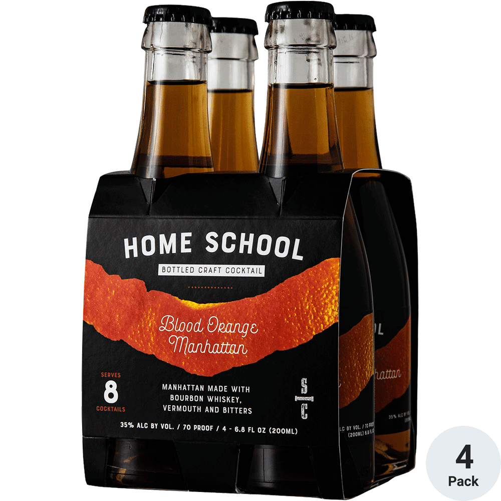 Home School Blood Orange Manhattan 4pk-200ml
