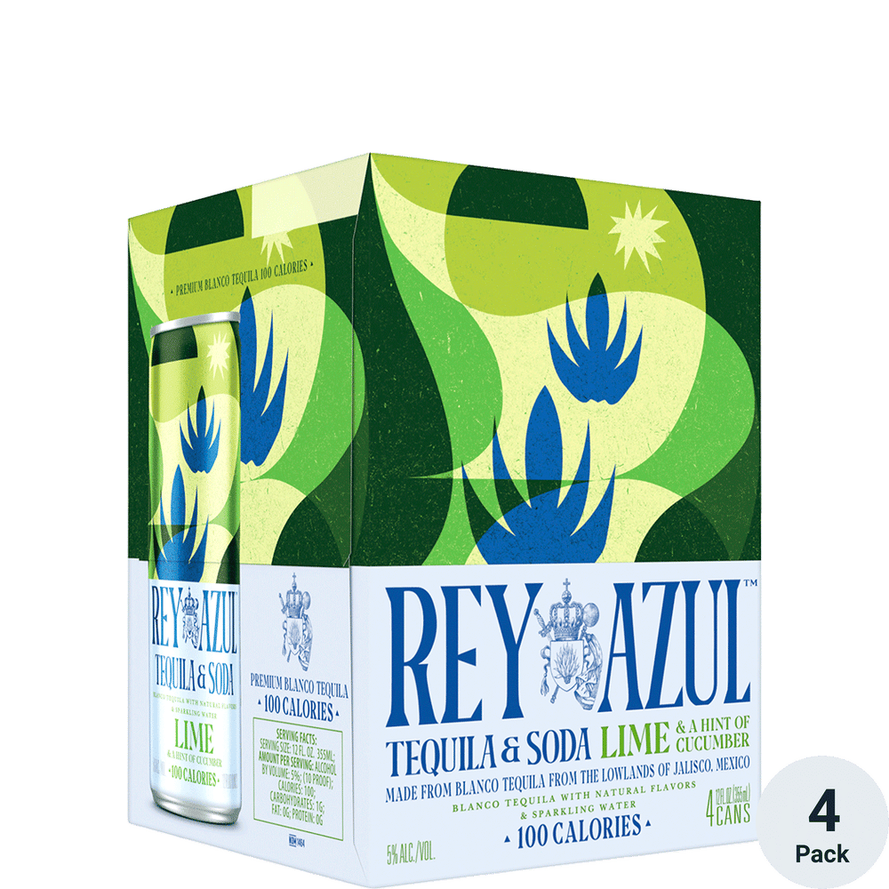 Rey Azul Lime & Cucumber Tequila Soda Total Wine & More