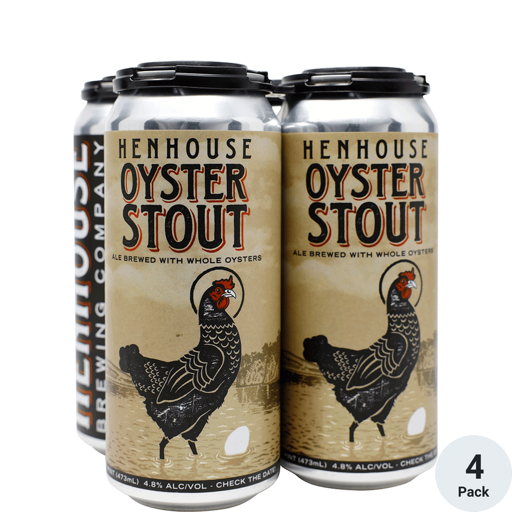 Henhouse Oyster Stout 4pk-16oz Cans