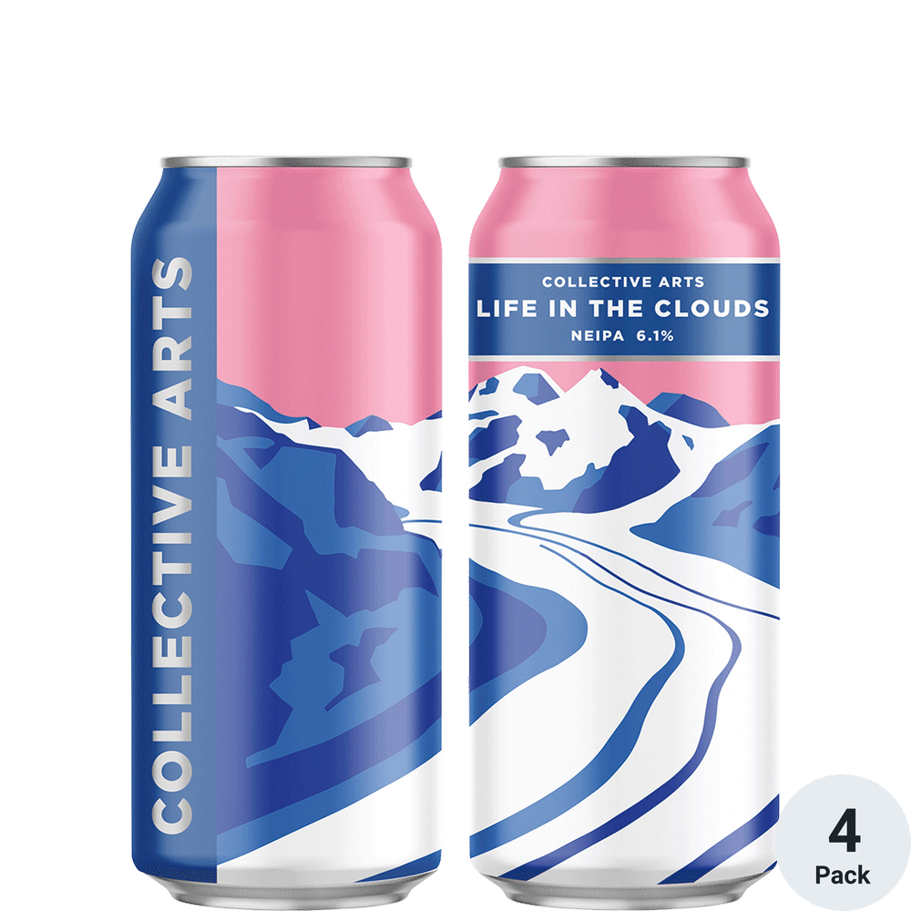 Collective Arts Life in the Clouds NE Hazy IPA 4pk-16oz Cans