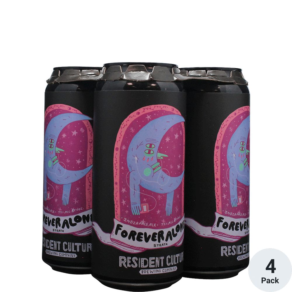 Resident Culture Forever Alone 4pk-16oz Cans