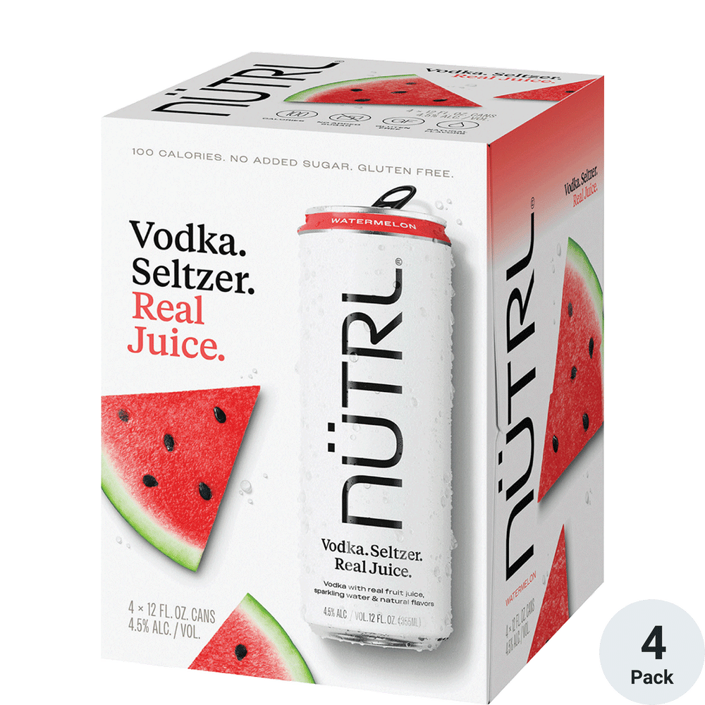 NUTRL Watermelon Hard Seltzer | Total Wine & More