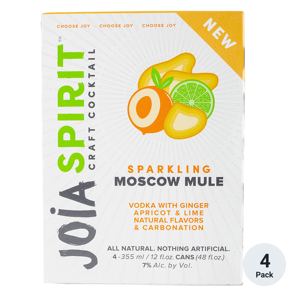 Joia Sparkling Moscow Mule 4pk-355ml