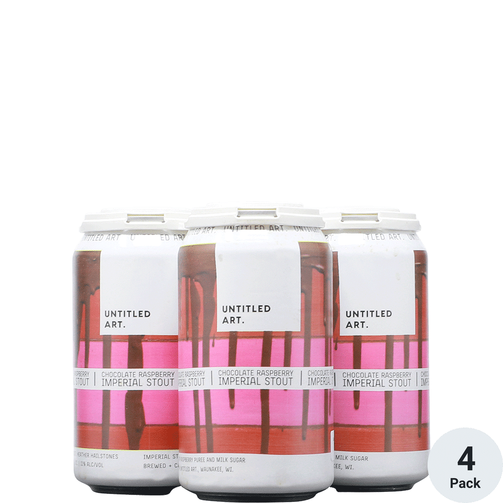 Untitled Art Chocolate Raspberry Imperial Stout 4pk-12oz Cans