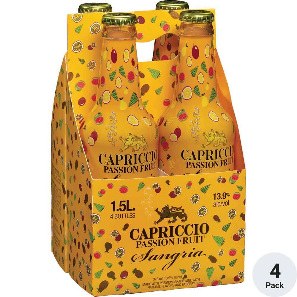 Capriccio Passion Fruit Sangria 4pk-375ml