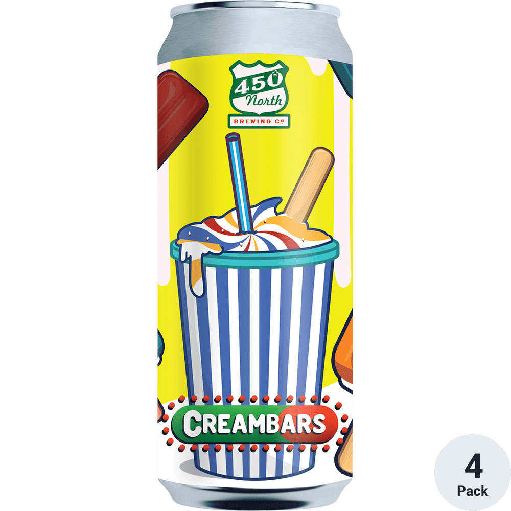 450 North Slushy XL Cream Bars Total Wine & More