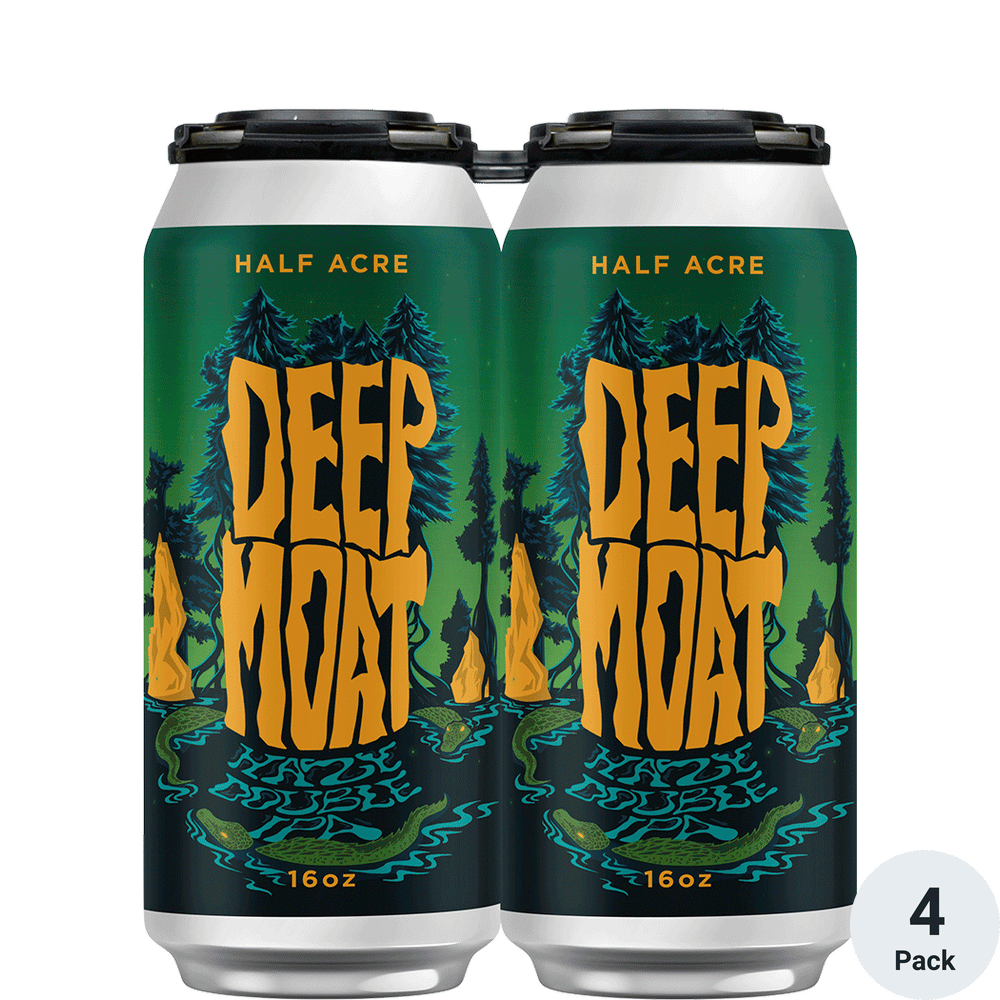 Half Acre Deep Moat 4pk-16oz Cans