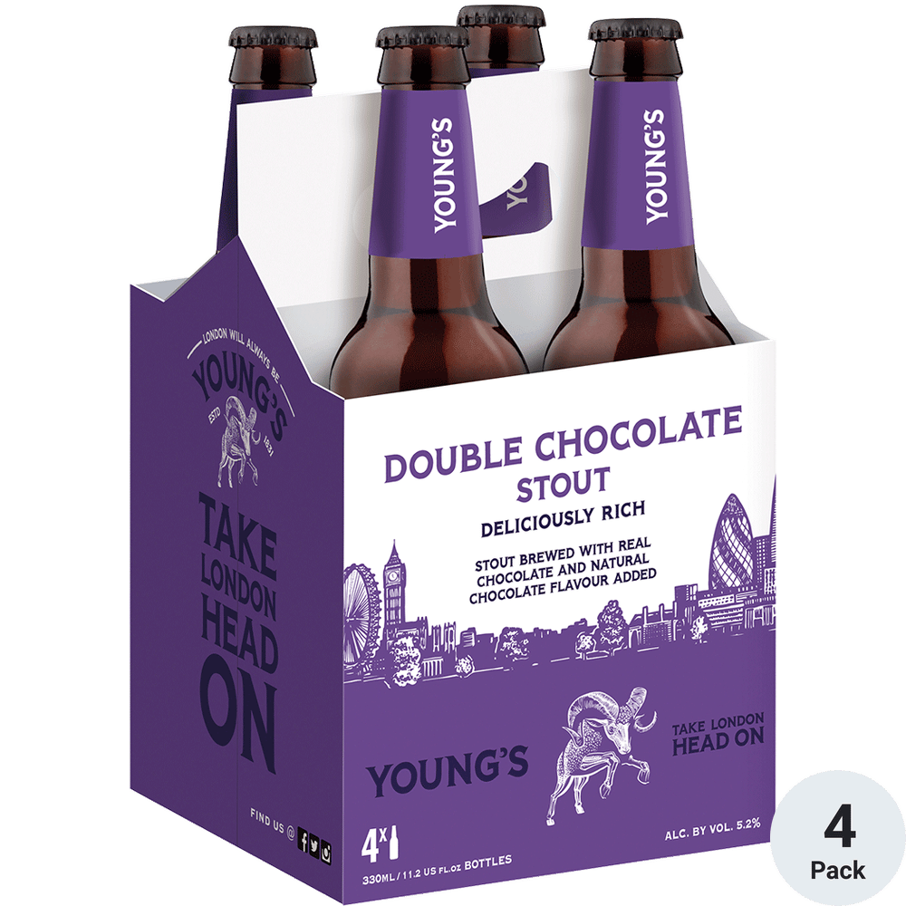 Youngs Double Chocolate Stout 4pk-11oz Btls