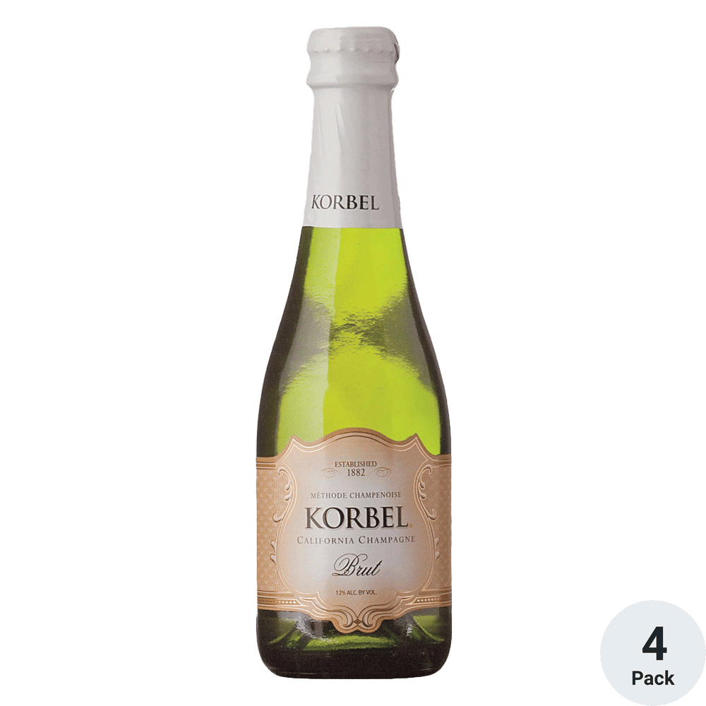 Korbel Brut 4-187ml Btls