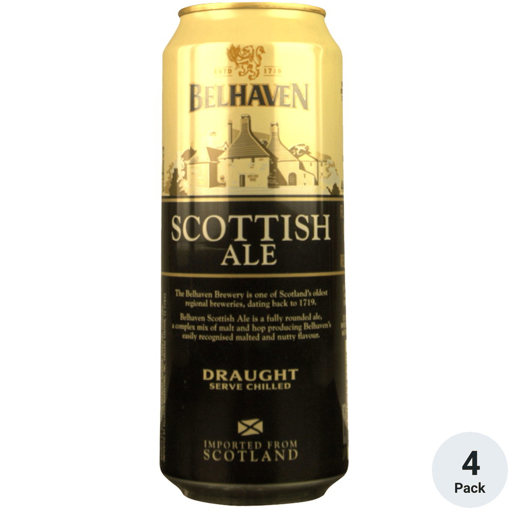 Belhaven Scottish Ale 4pk-15oz Cans